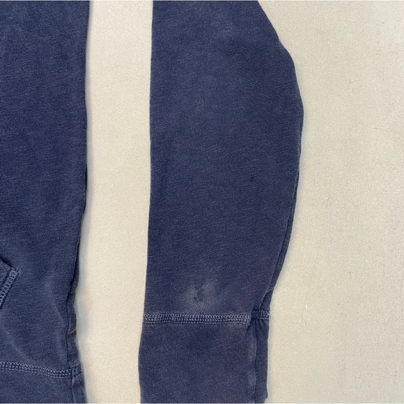 James Perse Full Zip French Terry Hoodie Men Size 1 Small Blue MXA2130 - Picture 2 of 7